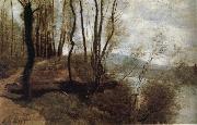 Corot Camille, Path on the Rlo
